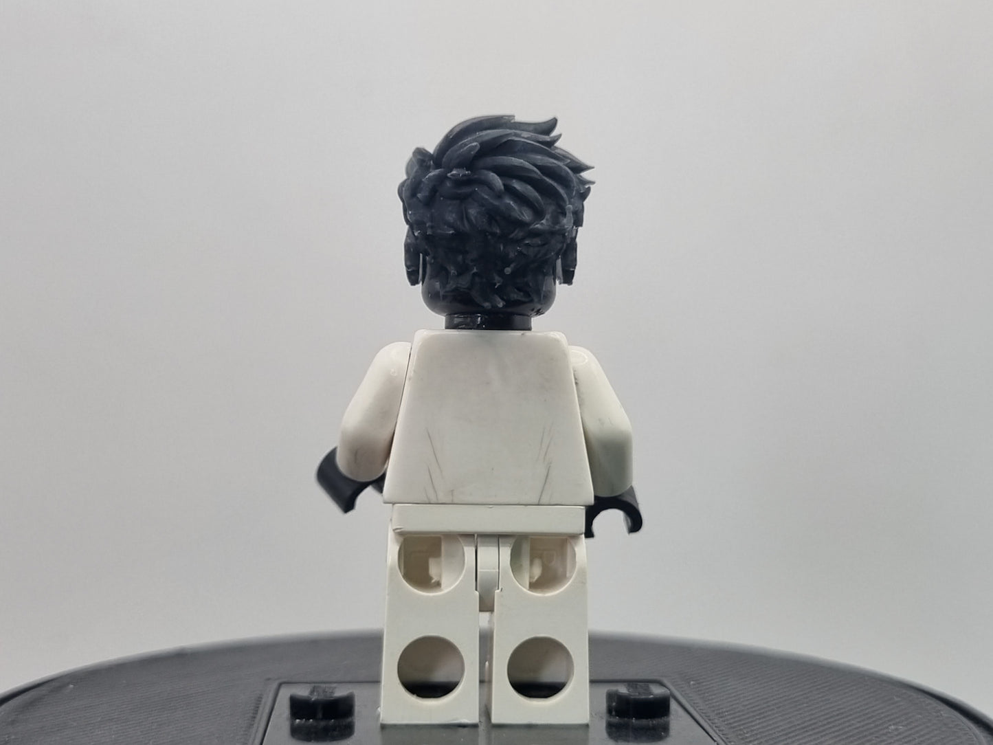 Building toy custom 3D printed super hero with sunglasses