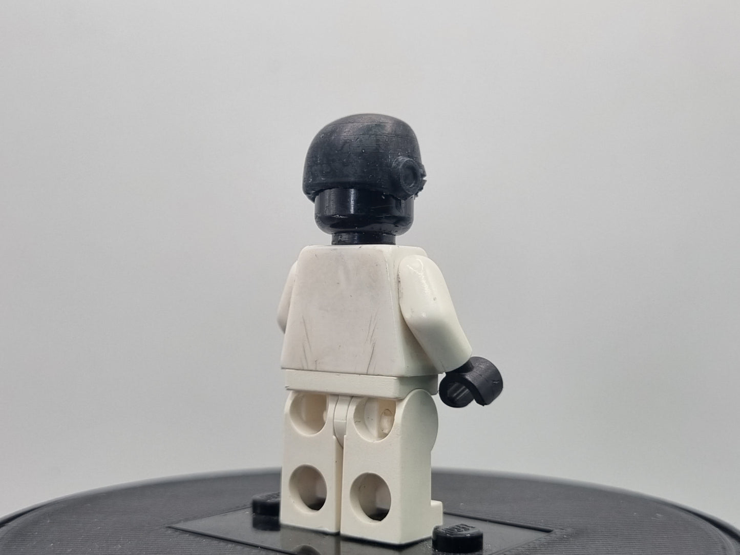 Building toy custom 3D printed flame bird force laser eye guy