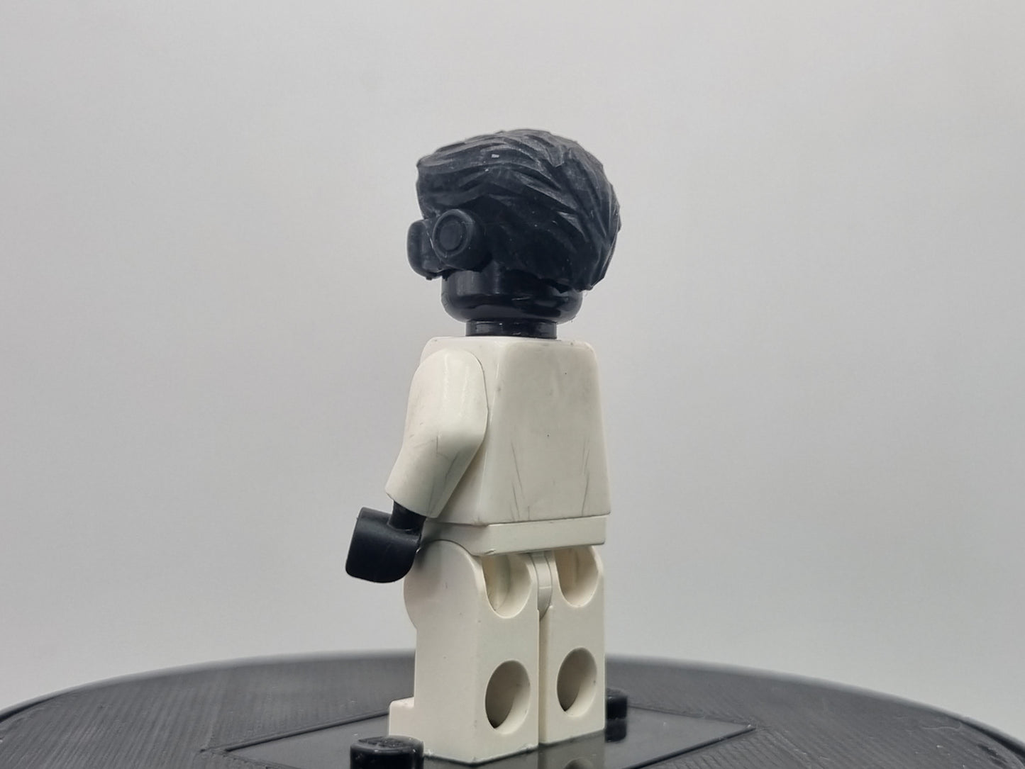 Building toy custom 3D printed laser eyed hero hair