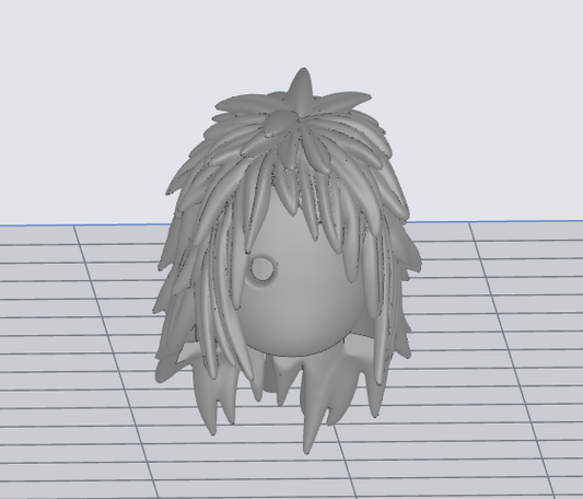 Custom 3D printed ninja orange mask!