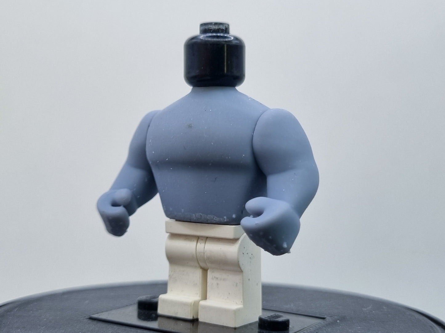 Building toy custom 3D printed new buffed body