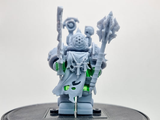 Building toy custom 3D printed evil sick galactic soldiers 4