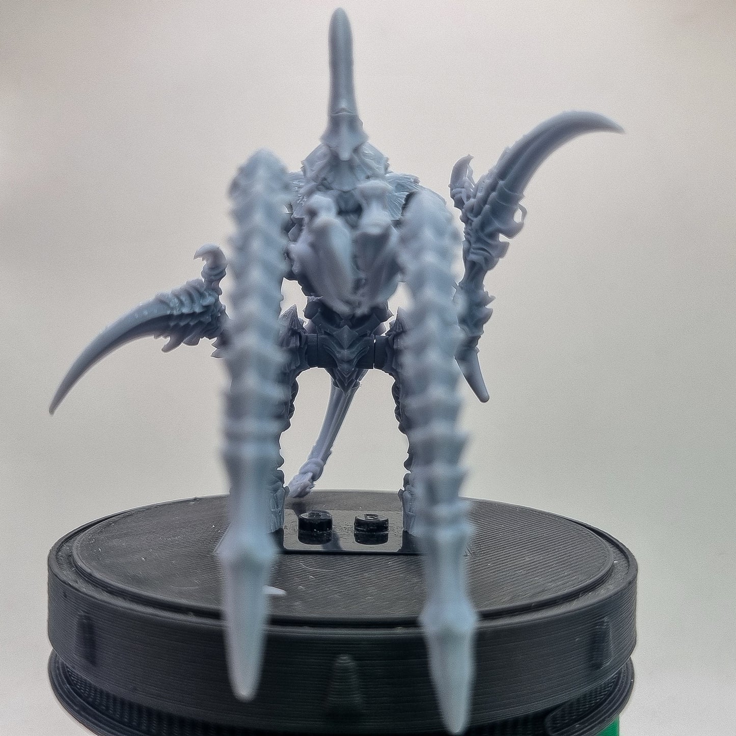 Custom 3D printed galactic marine big alien!