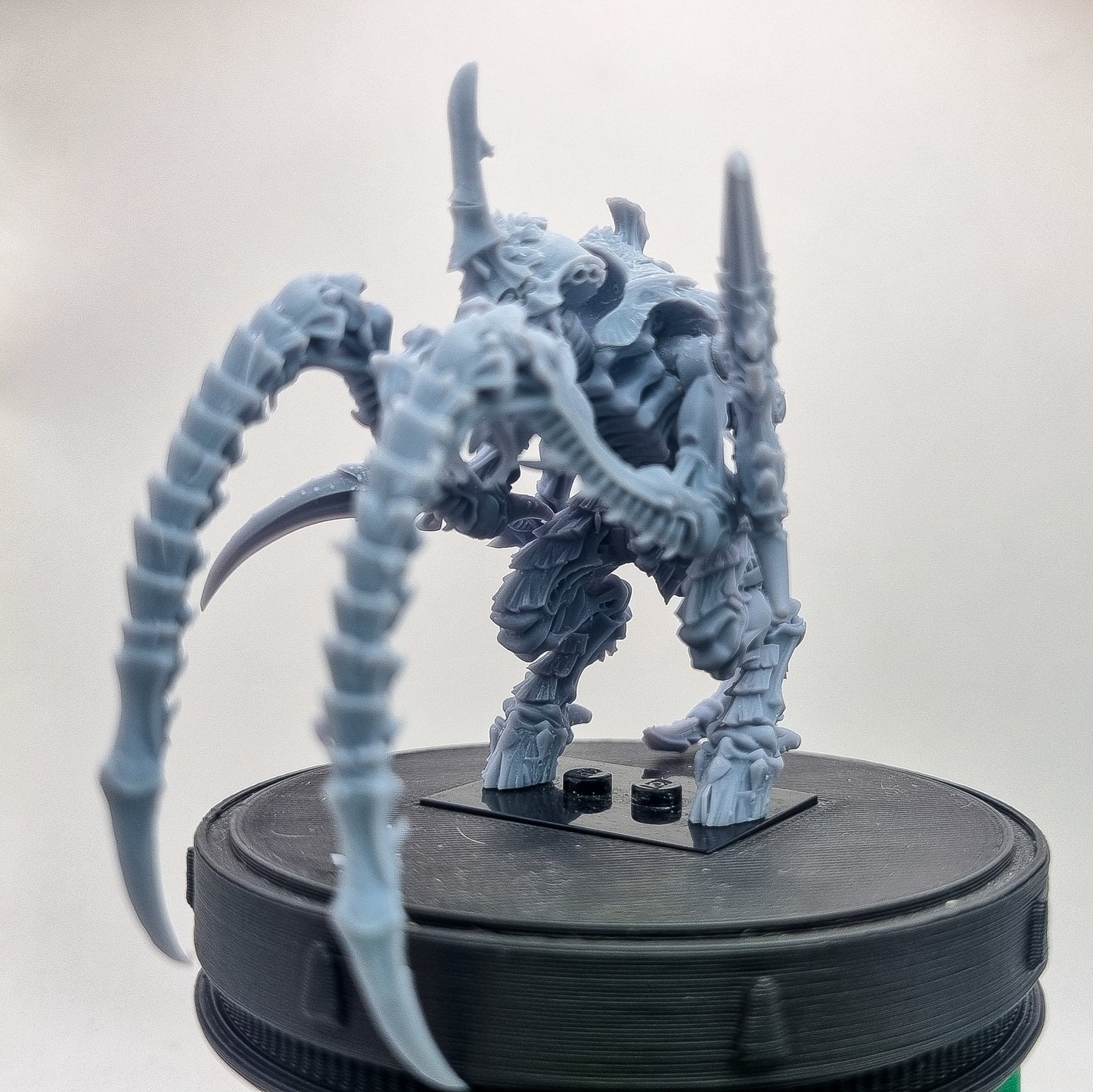 Custom 3D printed galactic marine big alien!