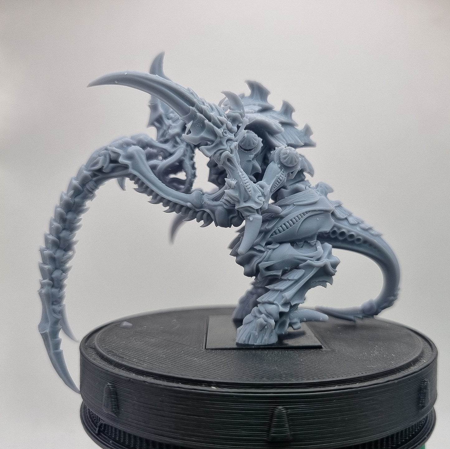 Custom 3D printed galactic marine big alien!