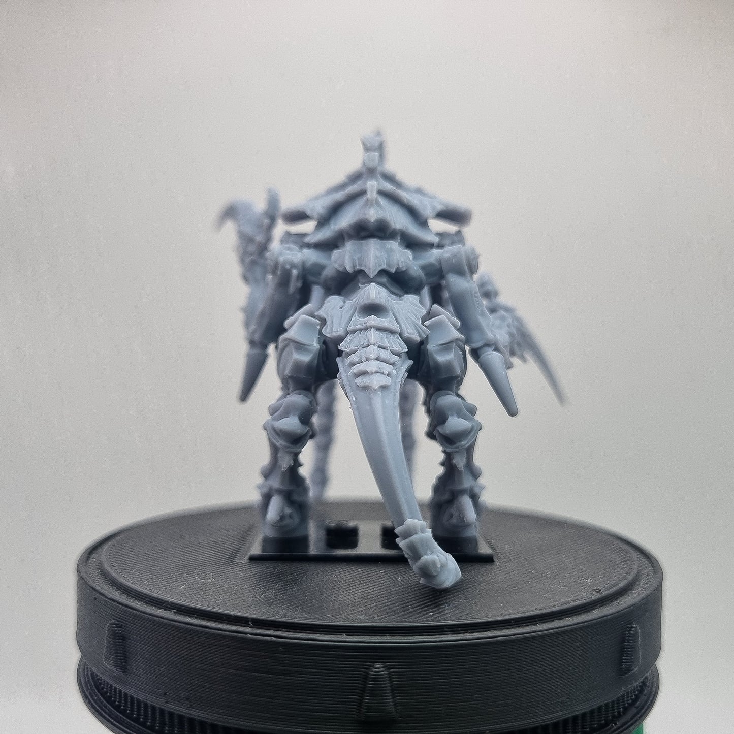 Custom 3D printed galactic marine big alien!