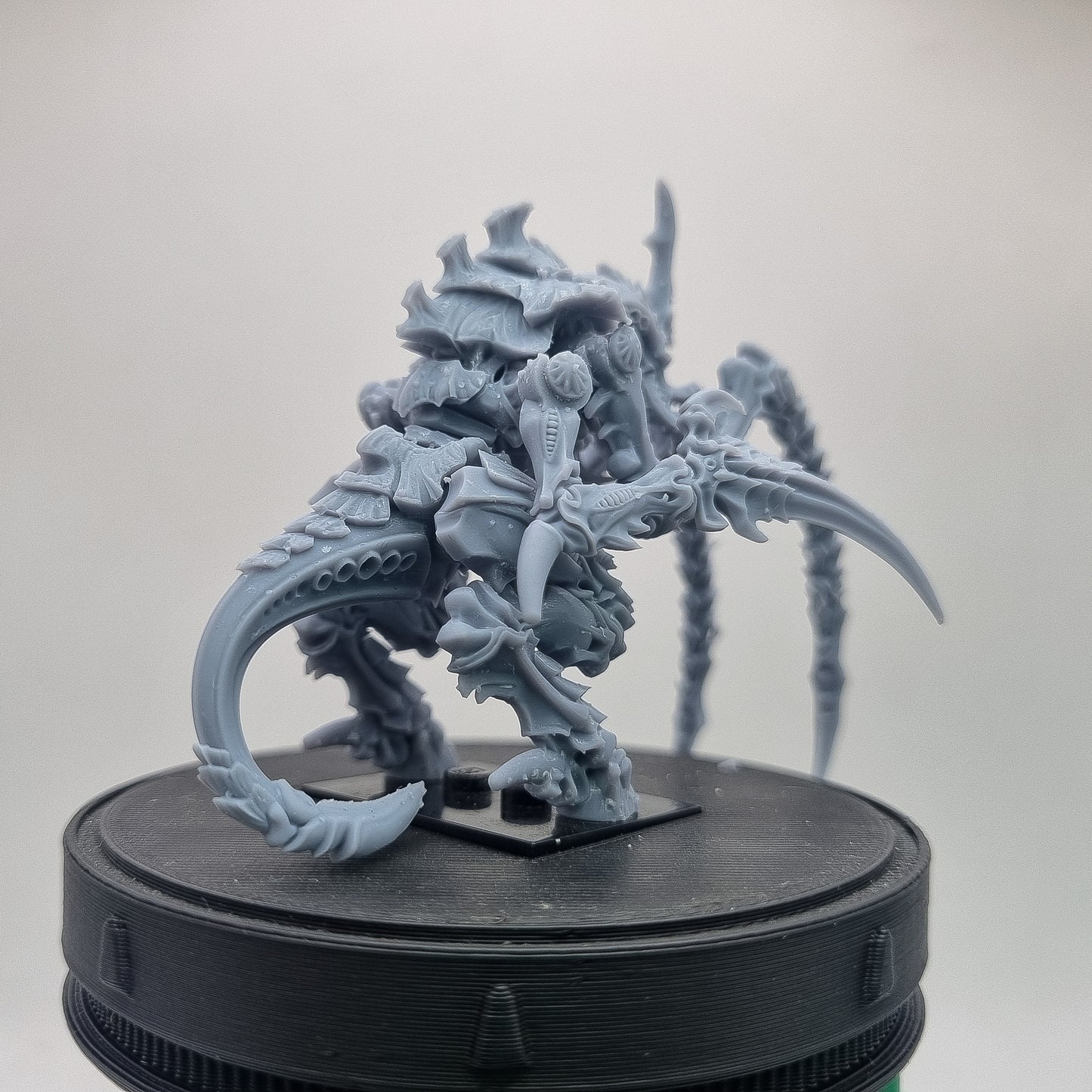 Custom 3D printed galactic marine big alien!