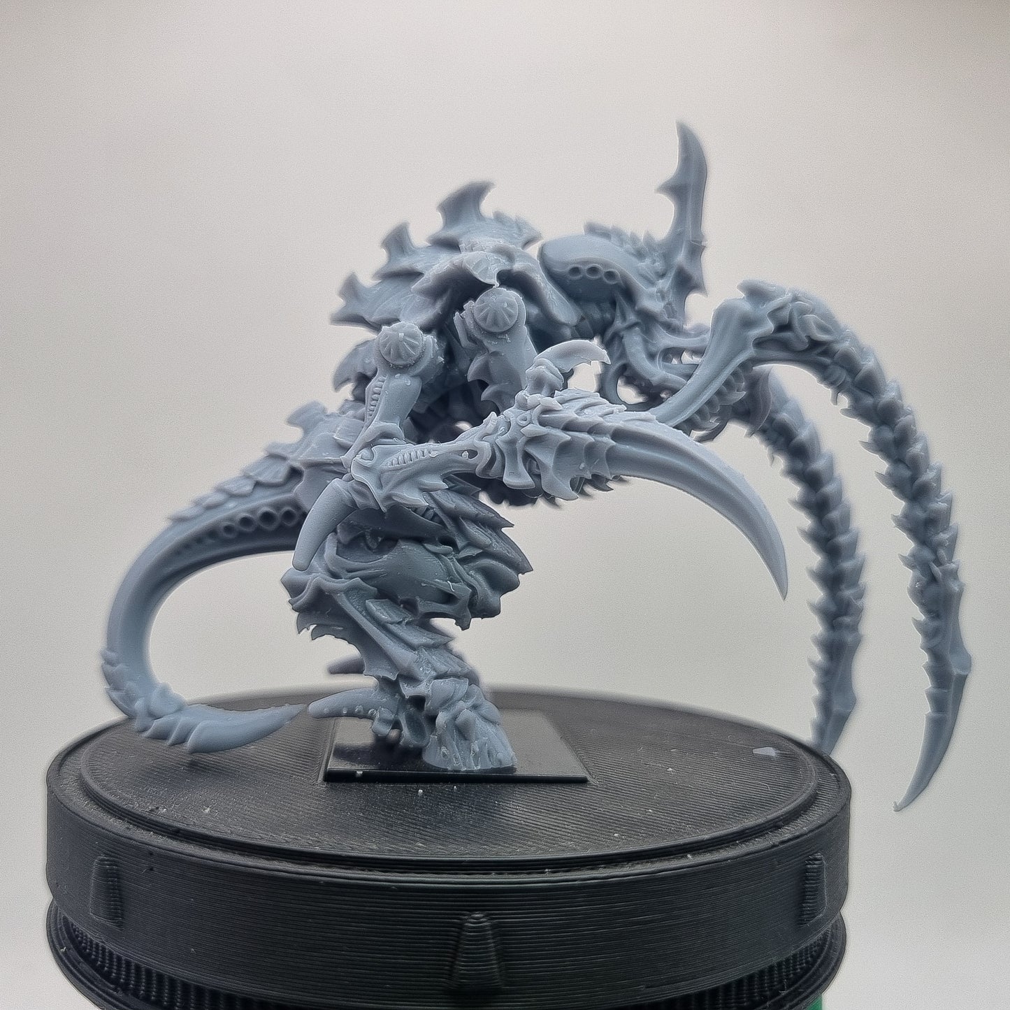 Custom 3D printed galactic marine big alien!