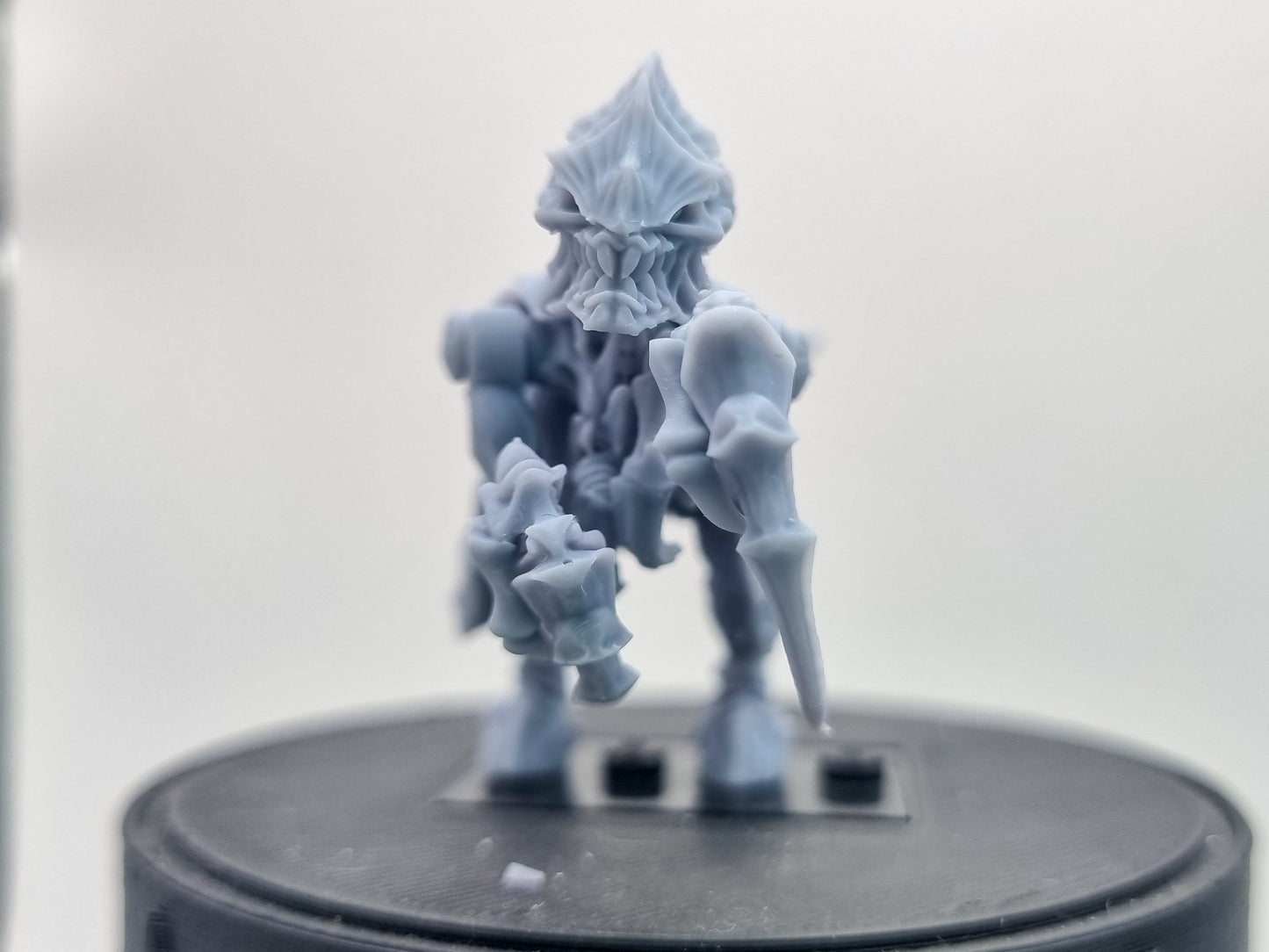Custom 3D printed galactic marine small alien!