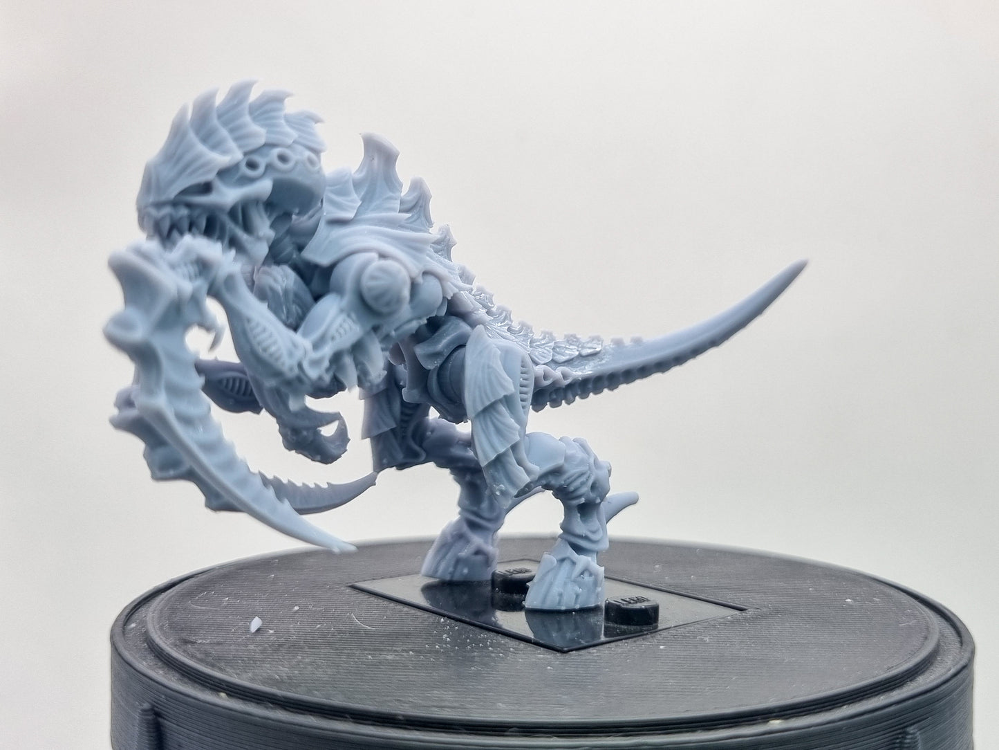 Custom 3D printed galactic marine small alien!