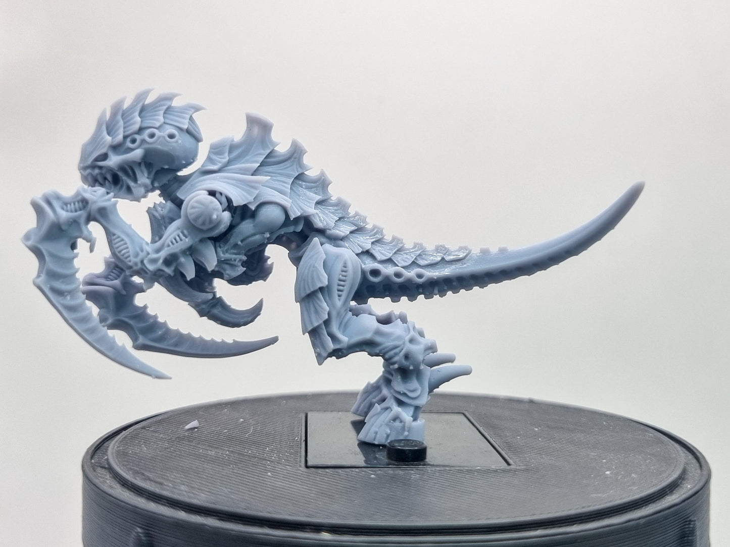 Custom 3D printed galactic marine small alien!