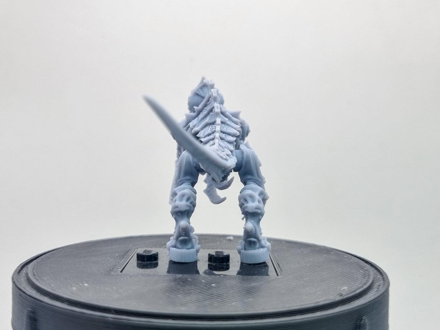 Custom 3D printed galactic marine small alien!