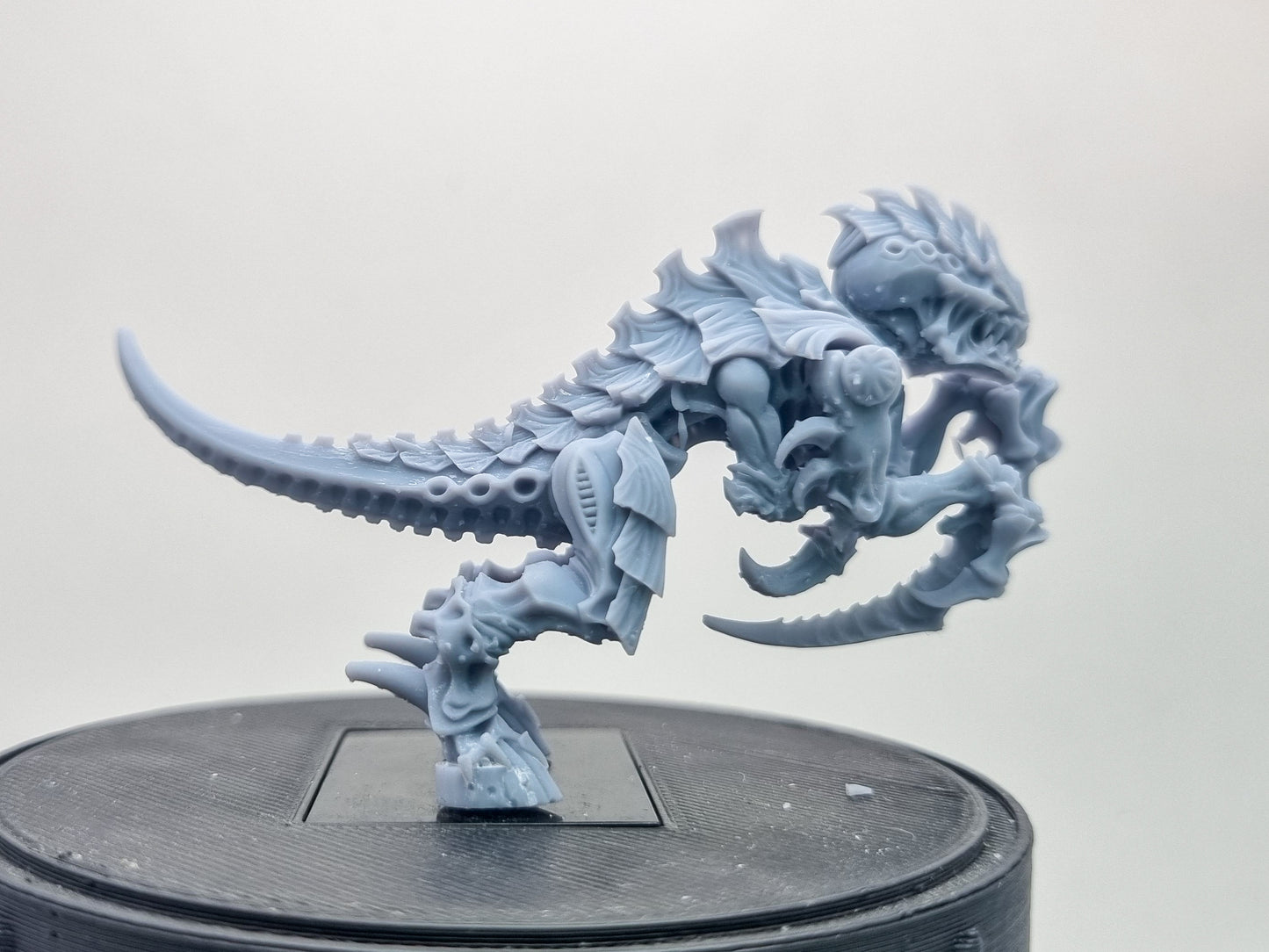 Custom 3D printed galactic marine small alien!
