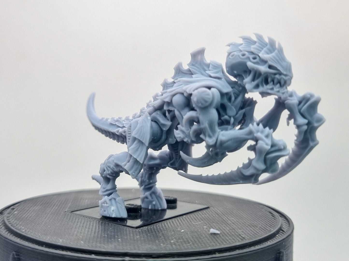 Custom 3D printed galactic marine small alien!