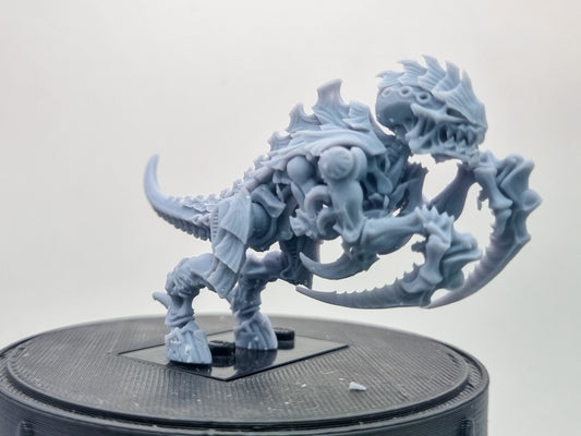 Custom 3D printed galactic marine small alien!