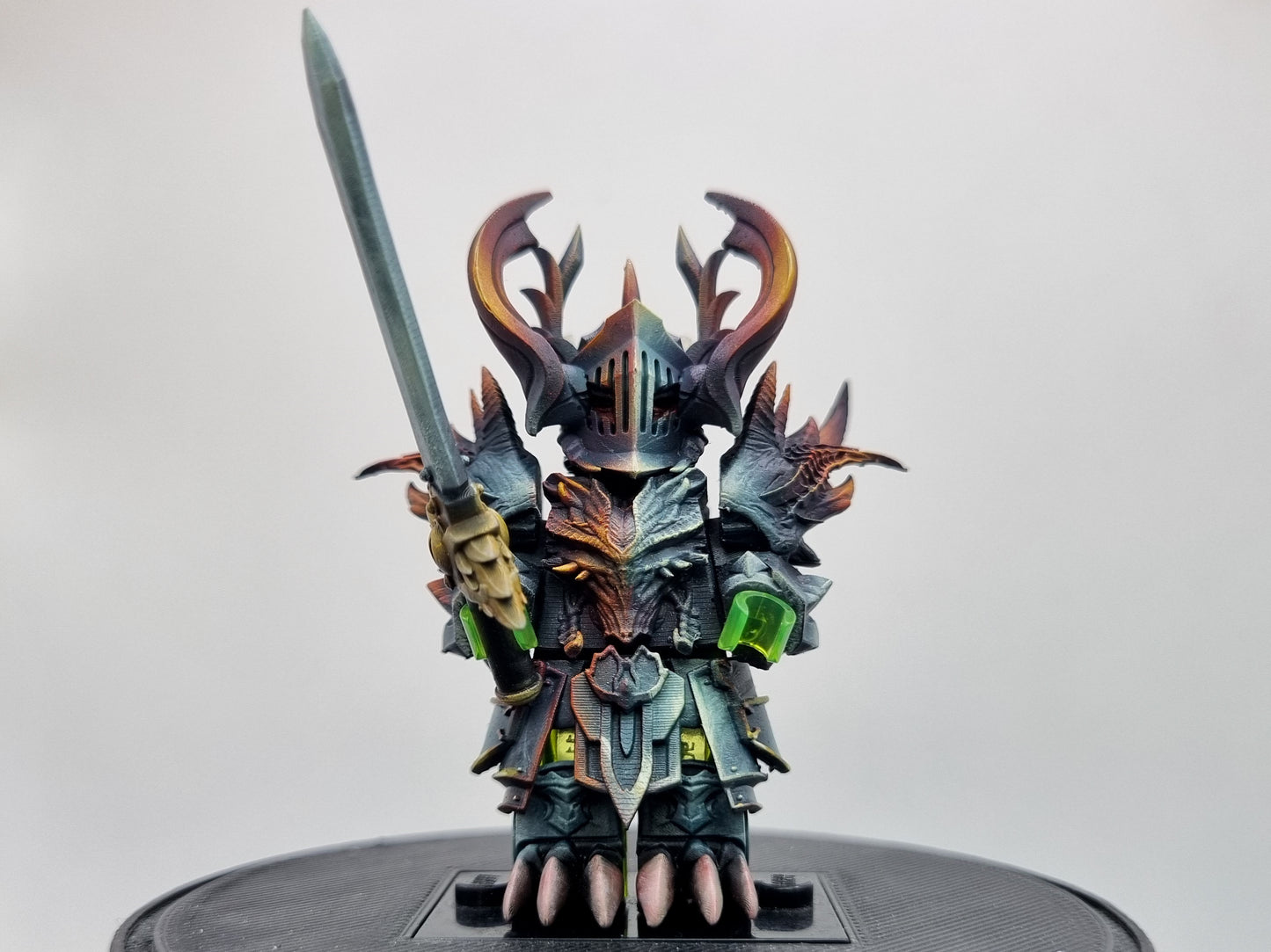 Building toy custom painted