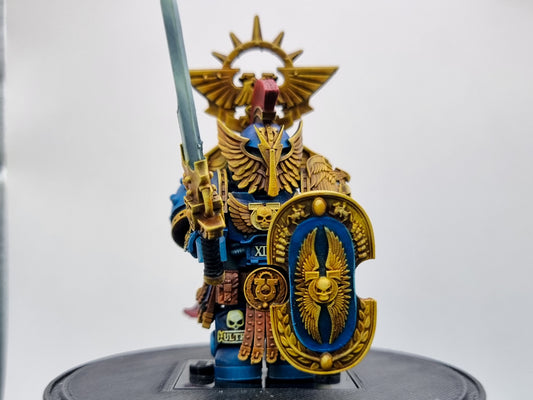 Building toy custom painted honorable galactice warrior!