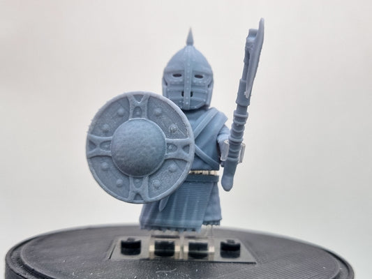 Building toy custom 3D printed town guard