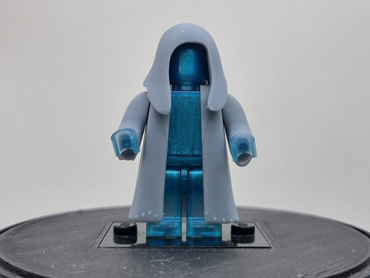 Building toy custom 3D printed galaxy wars robes for wizards with swords