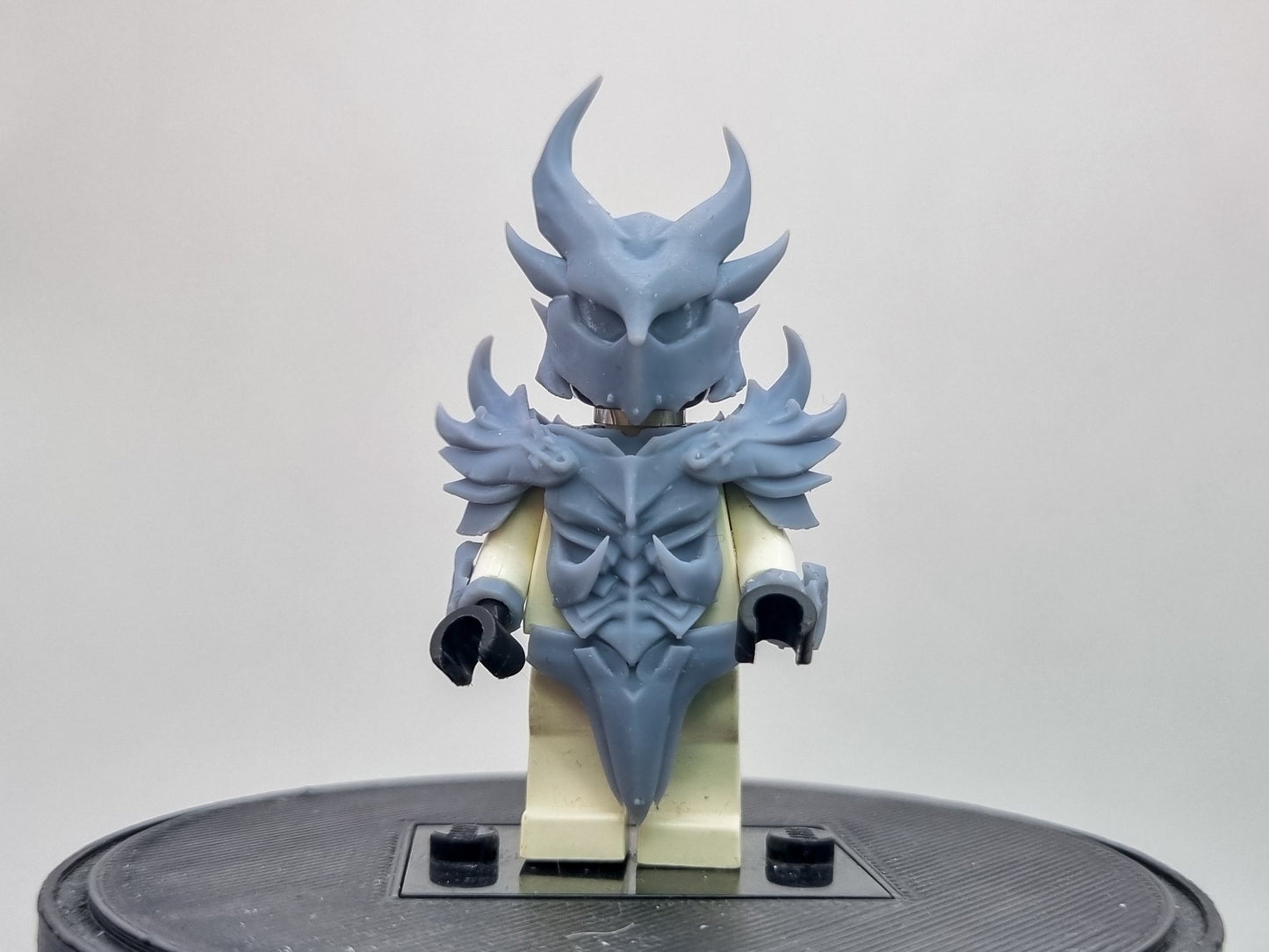 Building toy custom 3D printed warrior from another realm