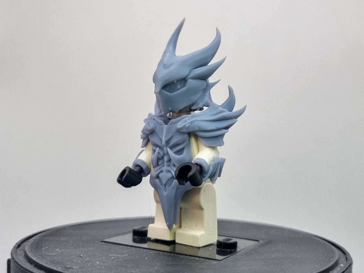 Building toy custom 3D printed warrior from another realm