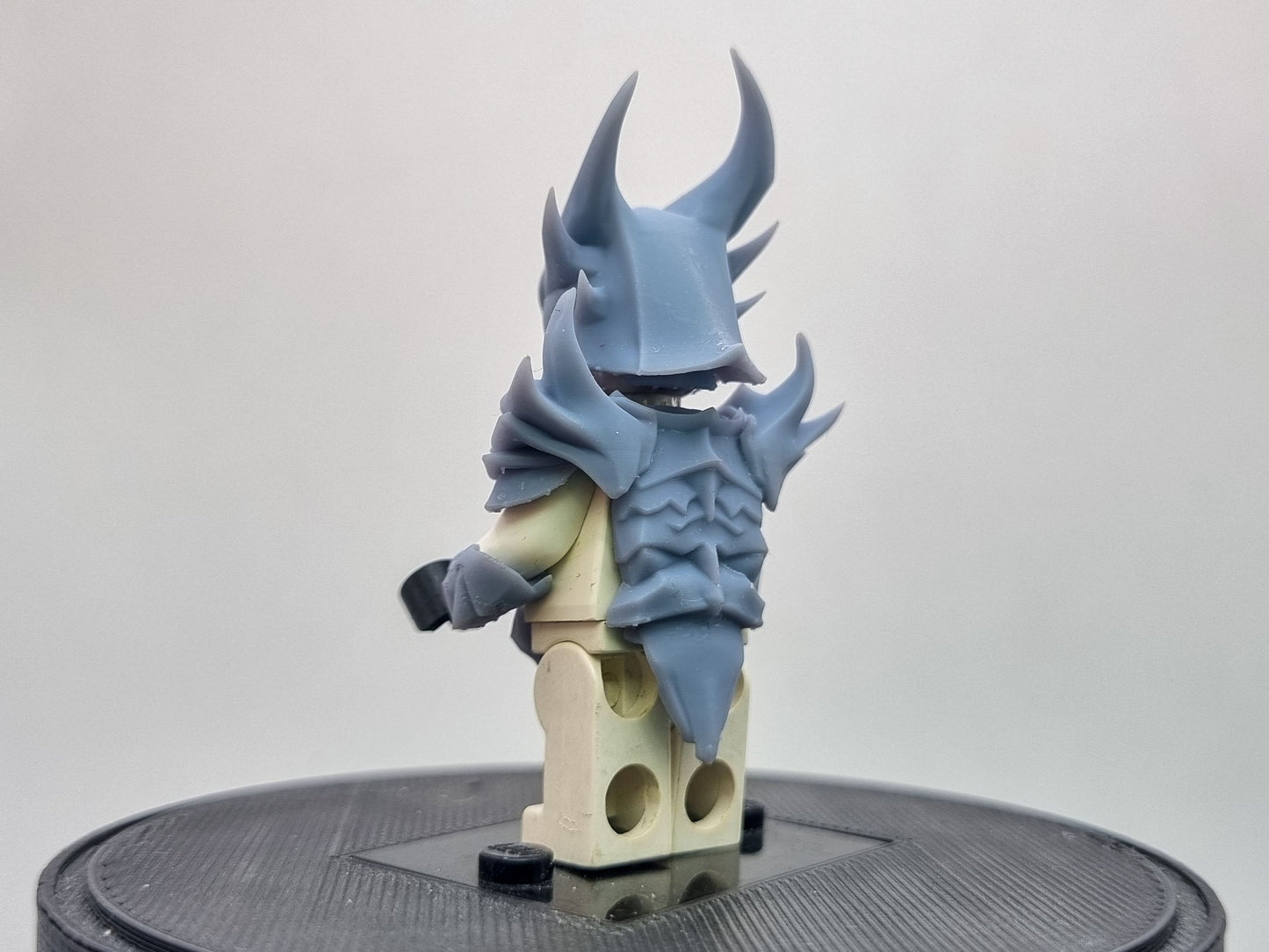 Building toy custom 3D printed warrior from another realm