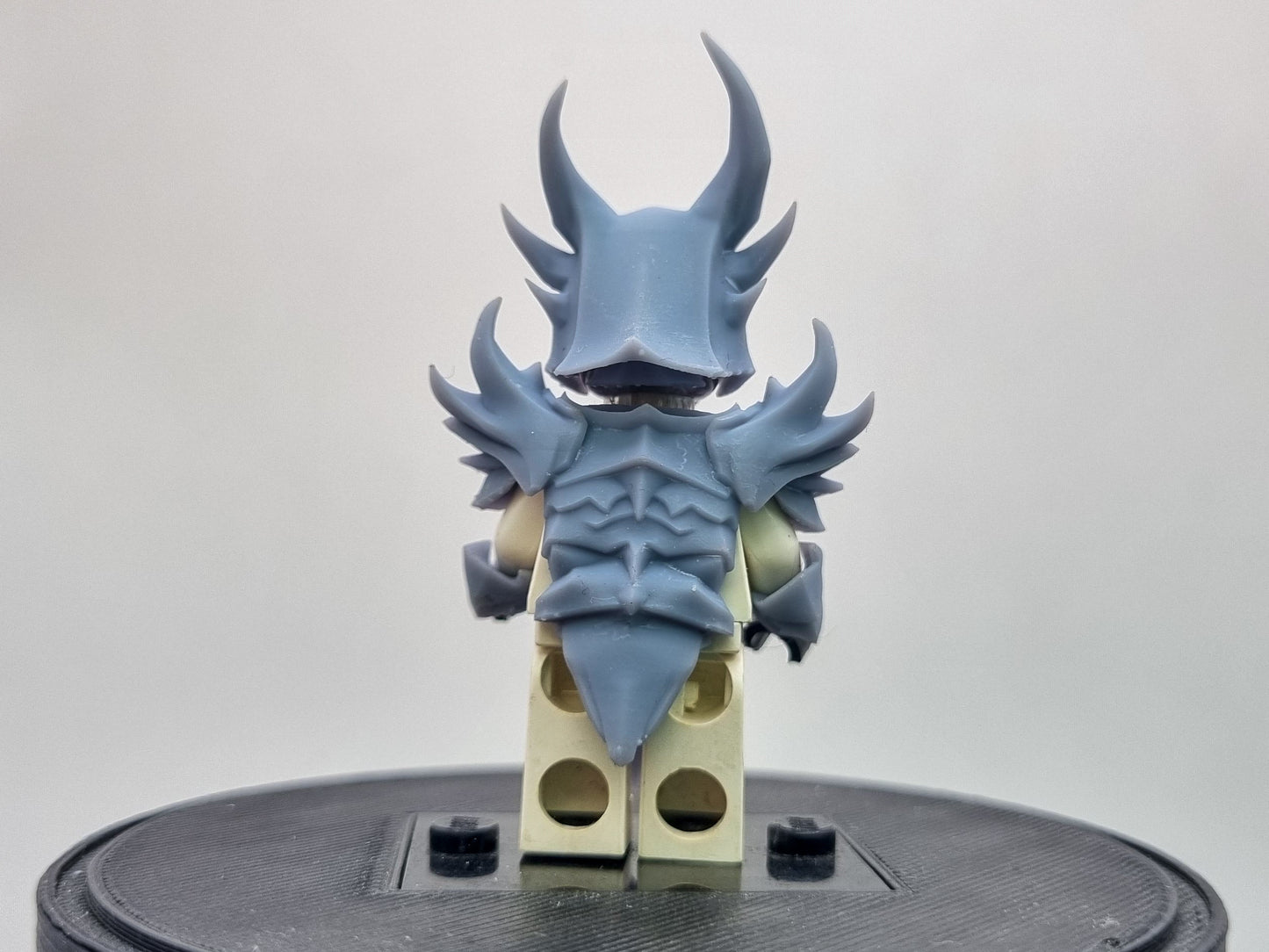 Building toy custom 3D printed warrior from another realm