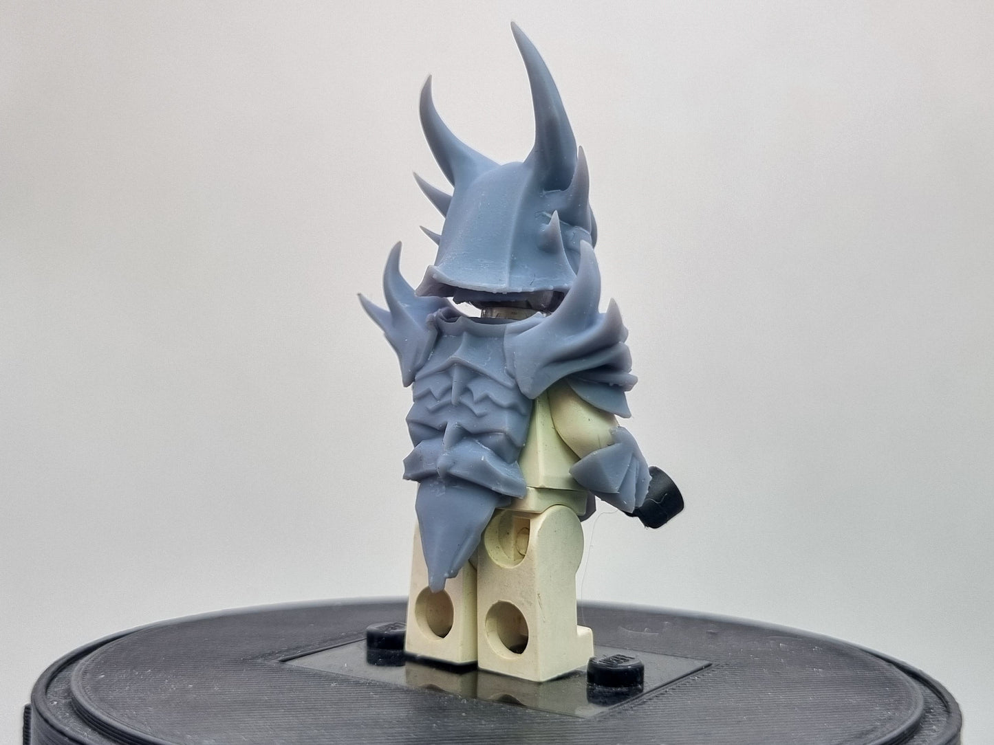 Building toy custom 3D printed warrior from another realm