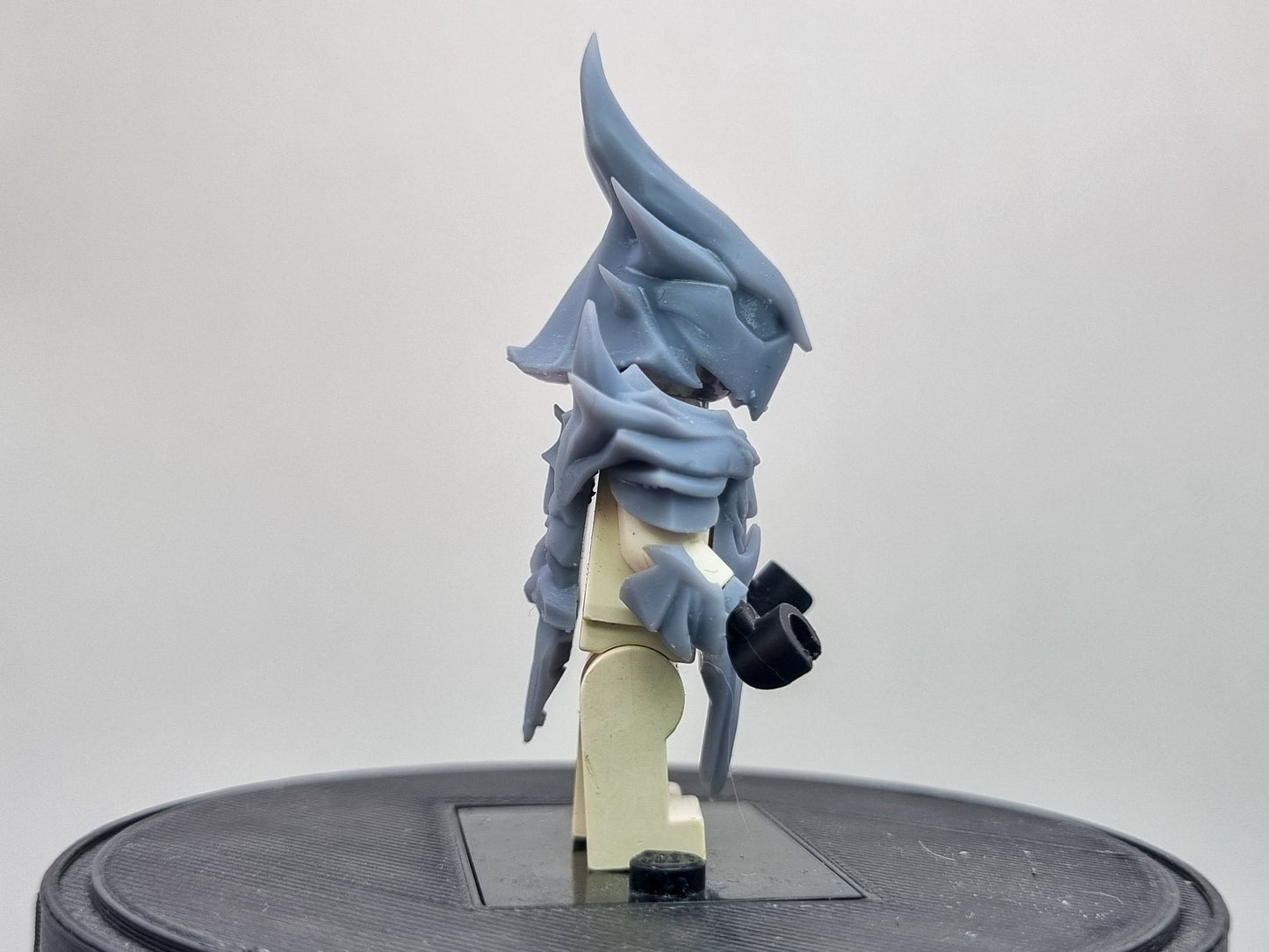 Building toy custom 3D printed warrior from another realm