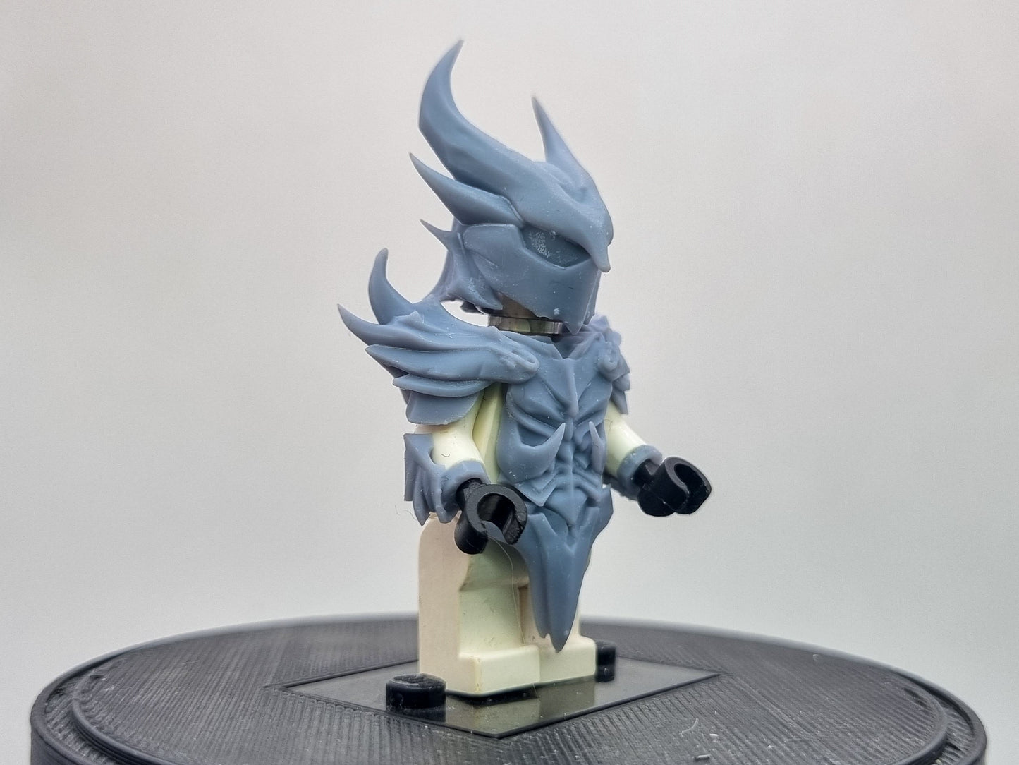 Building toy custom 3D printed warrior from another realm