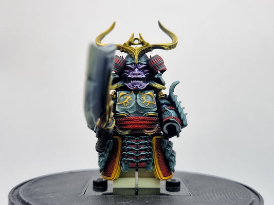 Building toy custom painted oni warrior!