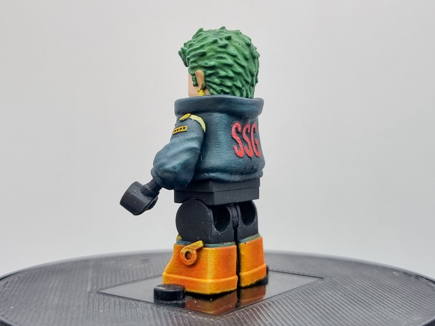 Building toy custom painted