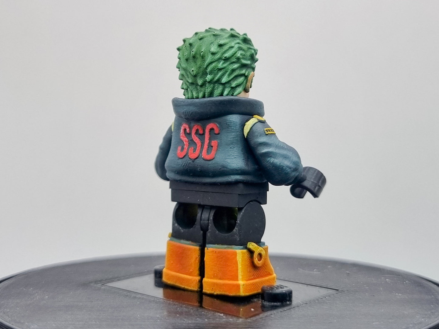 Building toy custom painted