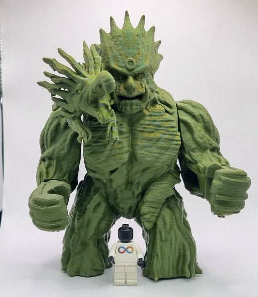 Building toy custom 3D printed big woden style figure!