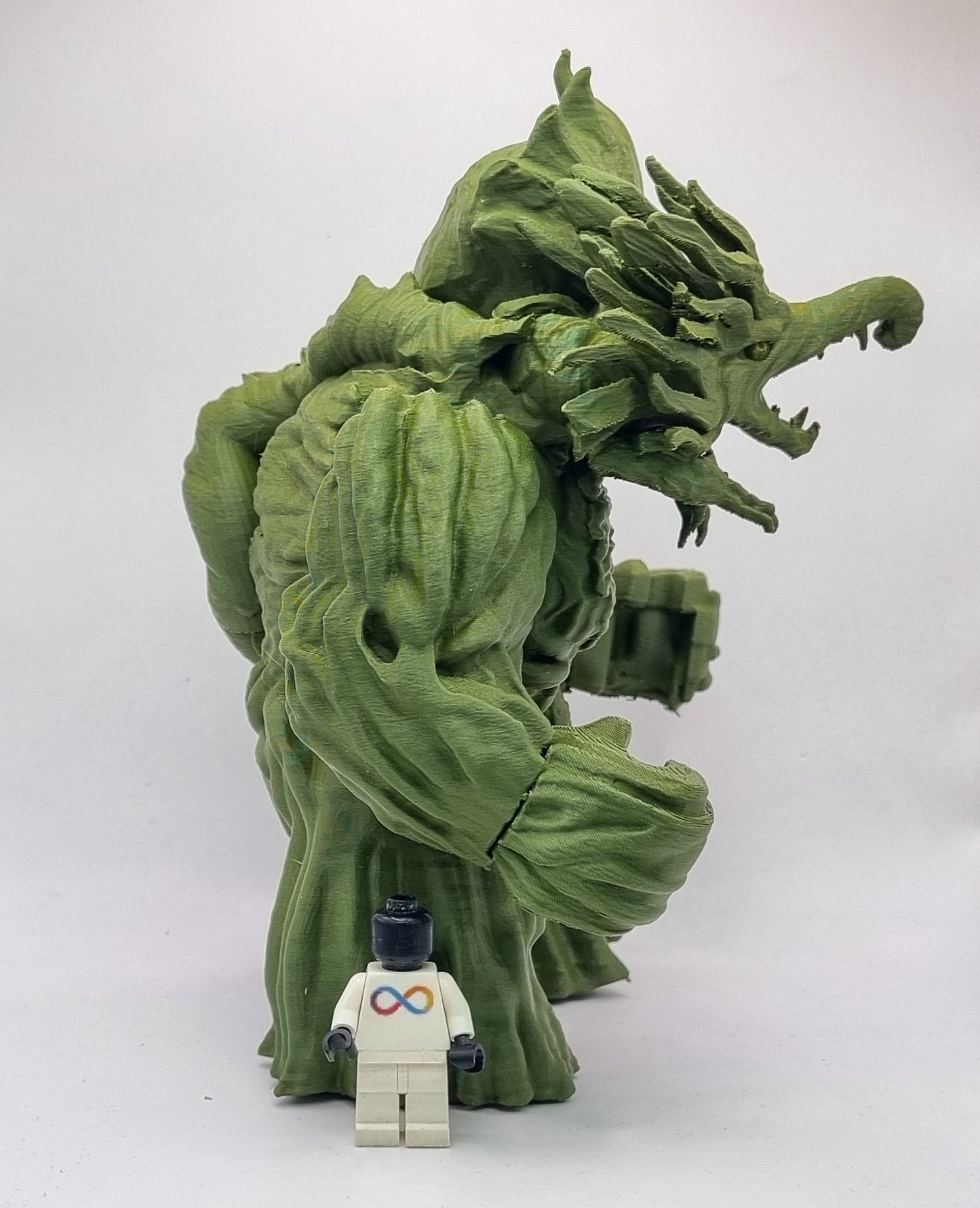 Building toy custom 3D printed big woden style figure!