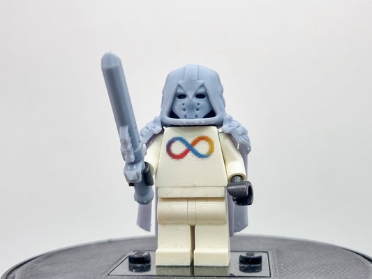 Building toy custom 3D printed super hero knight!