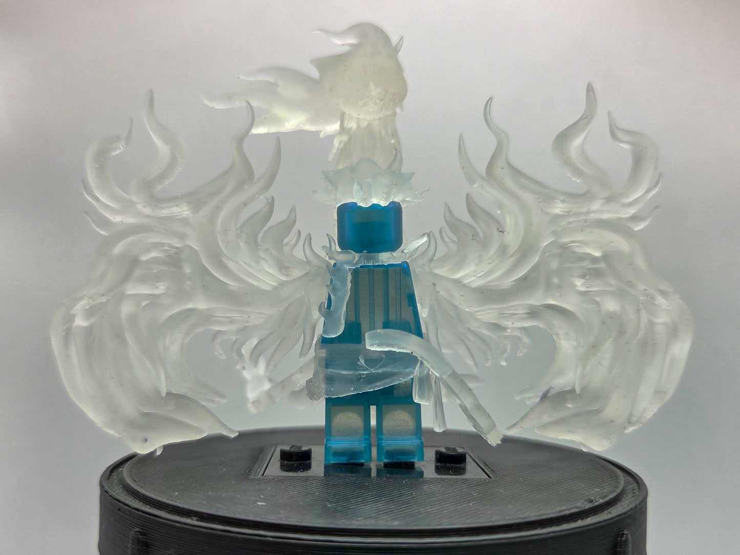 Custom 3D printed flaming pheonix pirate!