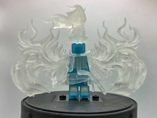 Custom 3D printed flaming pheonix pirate!