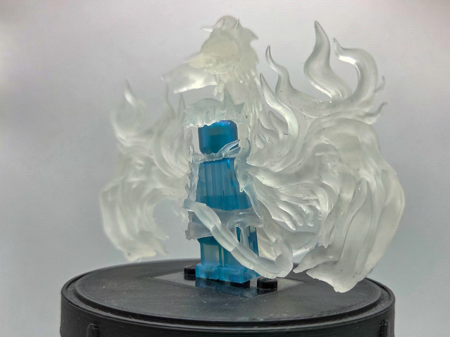 Custom 3D printed flaming pheonix pirate!