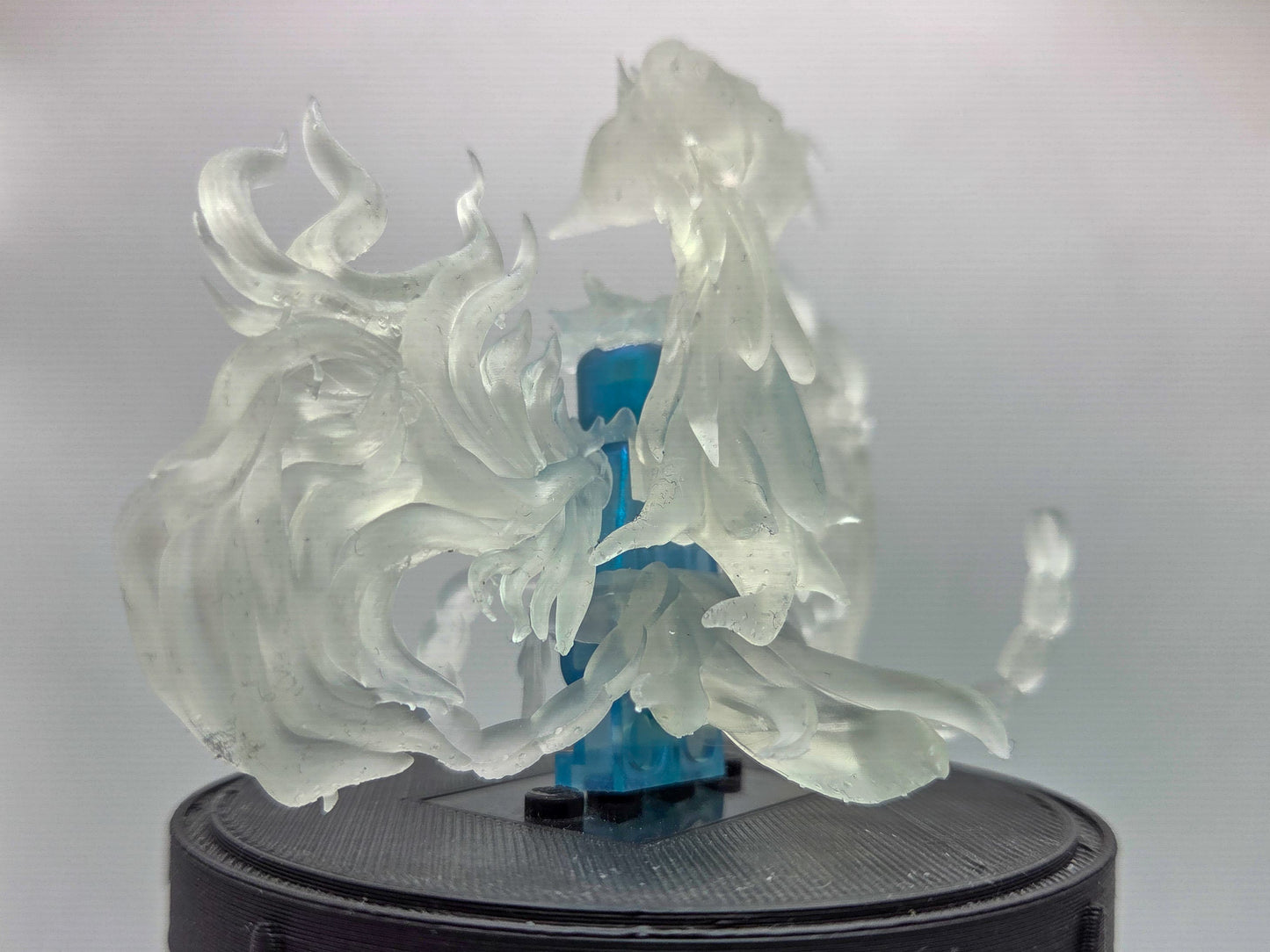 Custom 3D printed flaming pheonix pirate!