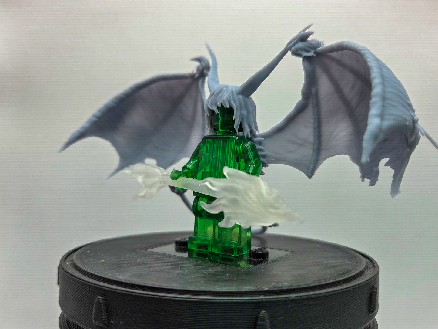 Custom 3D printed soul catcher winged villain!