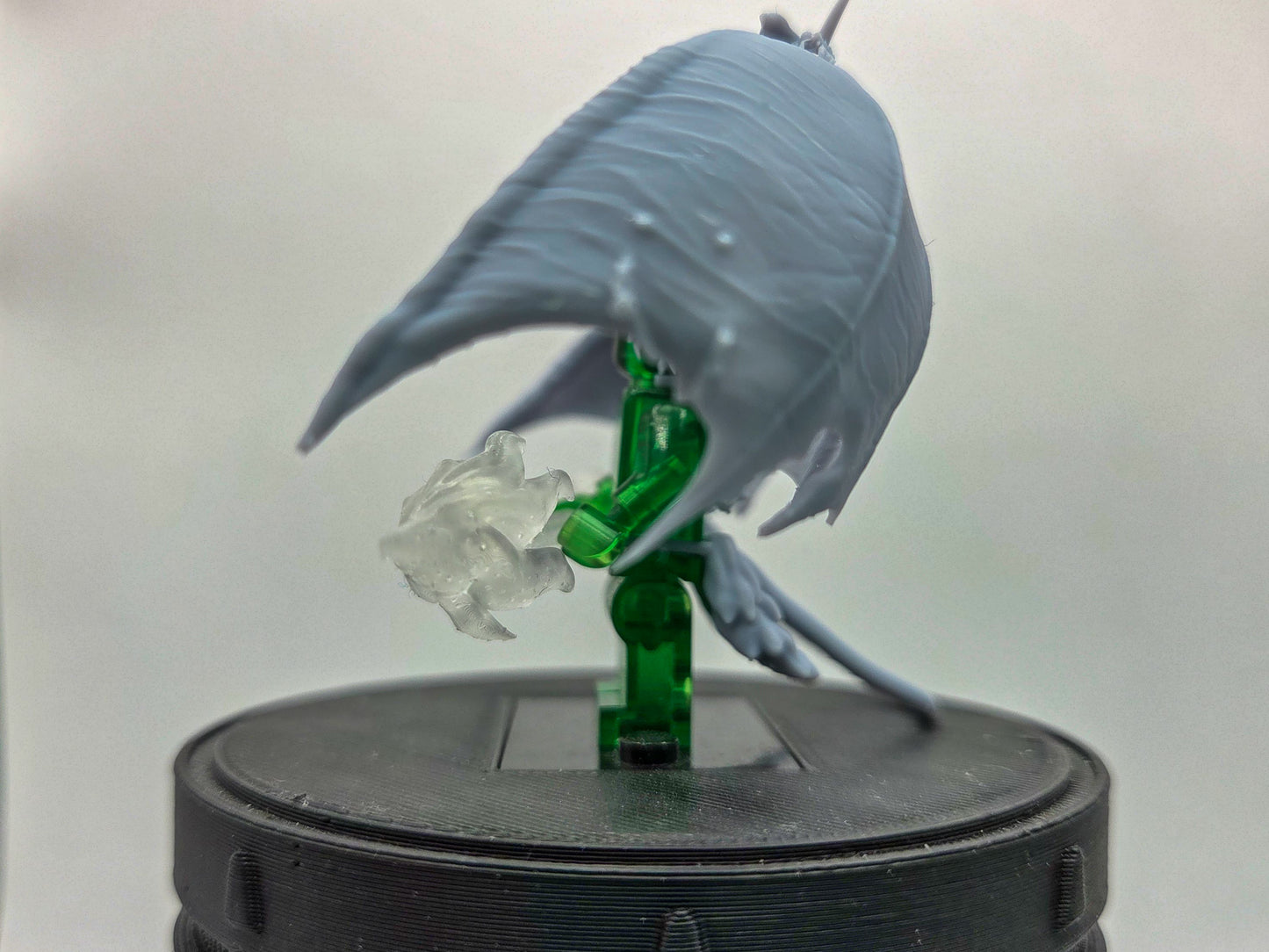 Custom 3D printed soul catcher winged villain!