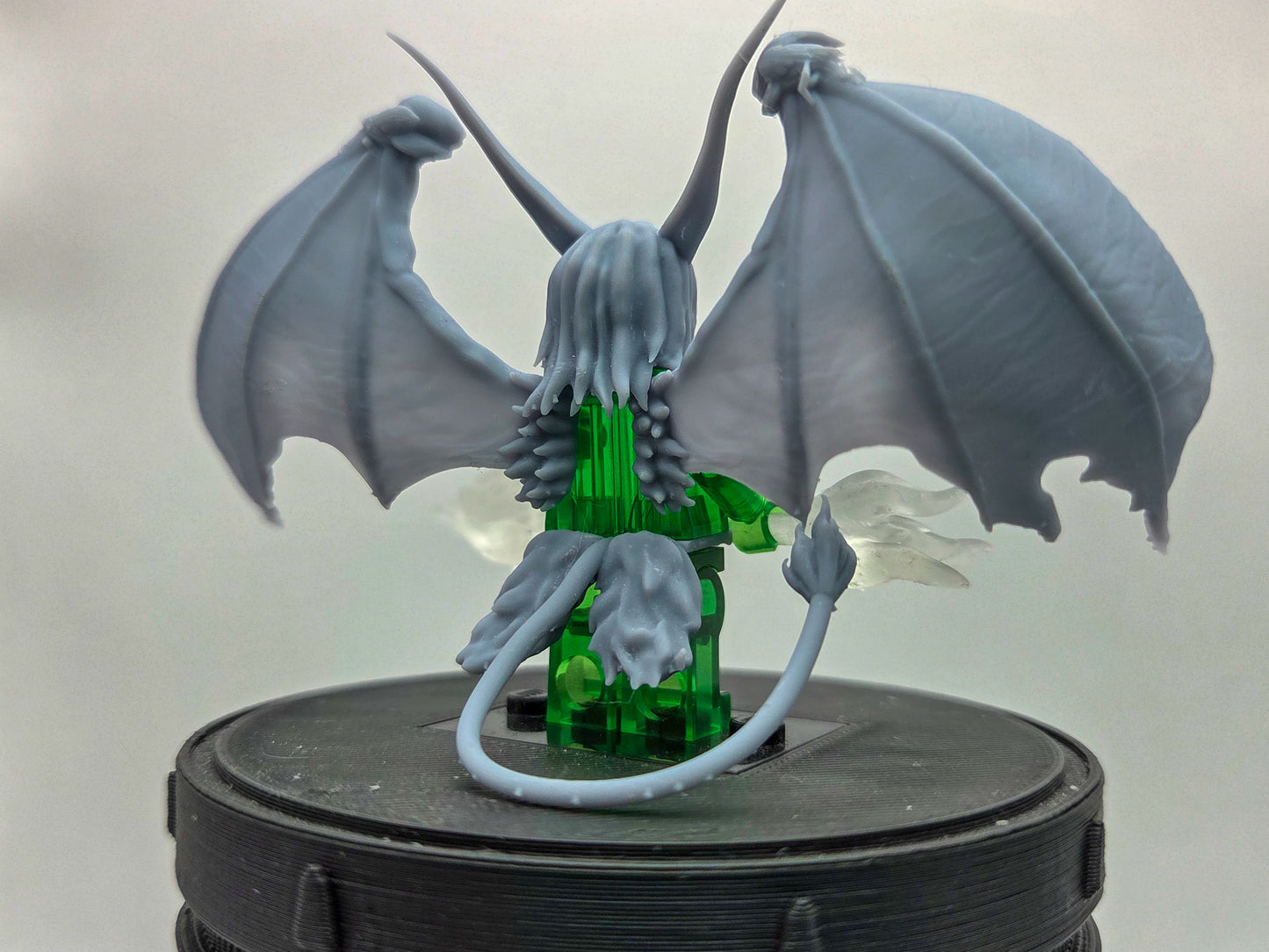Custom 3D printed soul catcher winged villain!