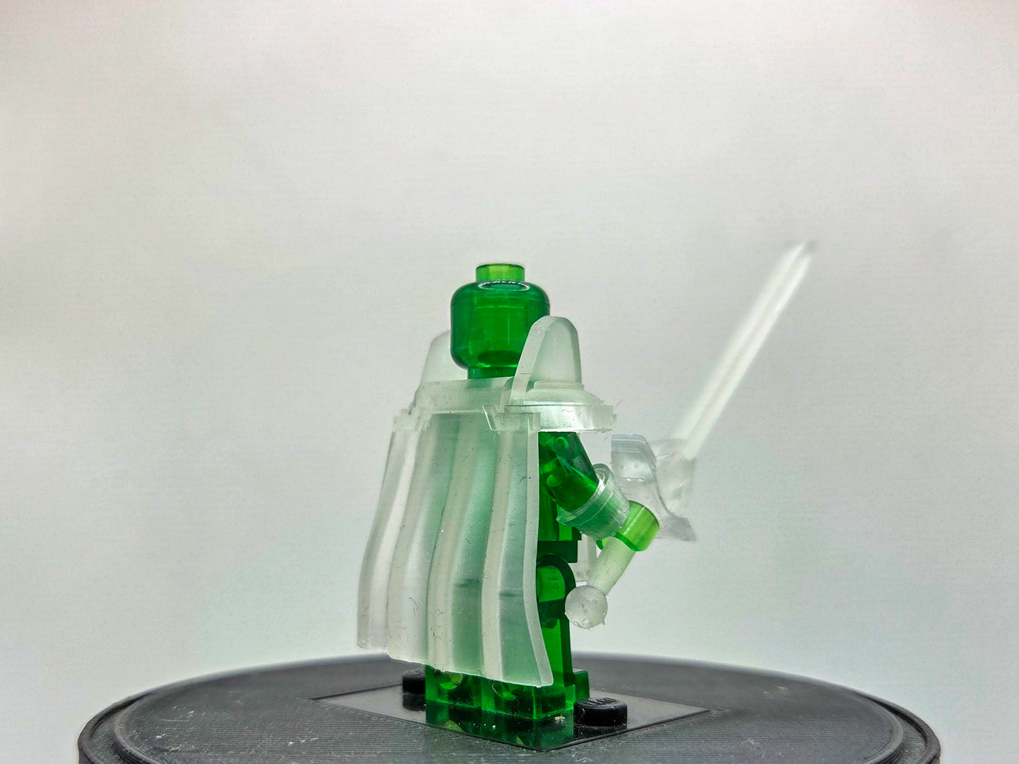 Custom 3D printed green guy his armor!