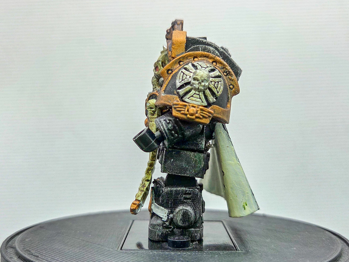Custom 3D printed space warrior librarian!