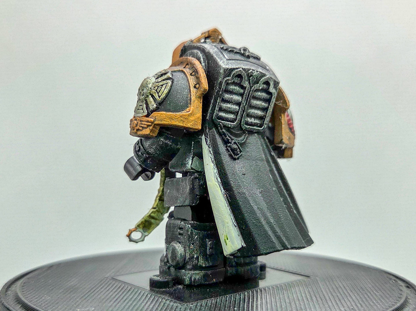 Custom 3D printed space warrior librarian!