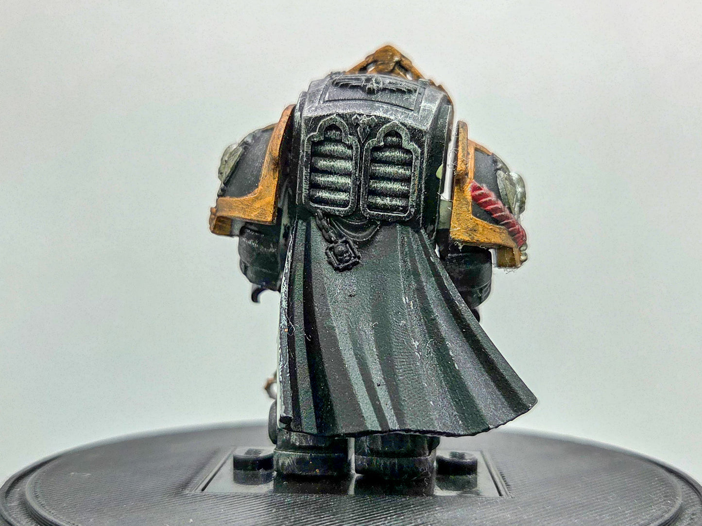 Custom 3D printed space warrior librarian!