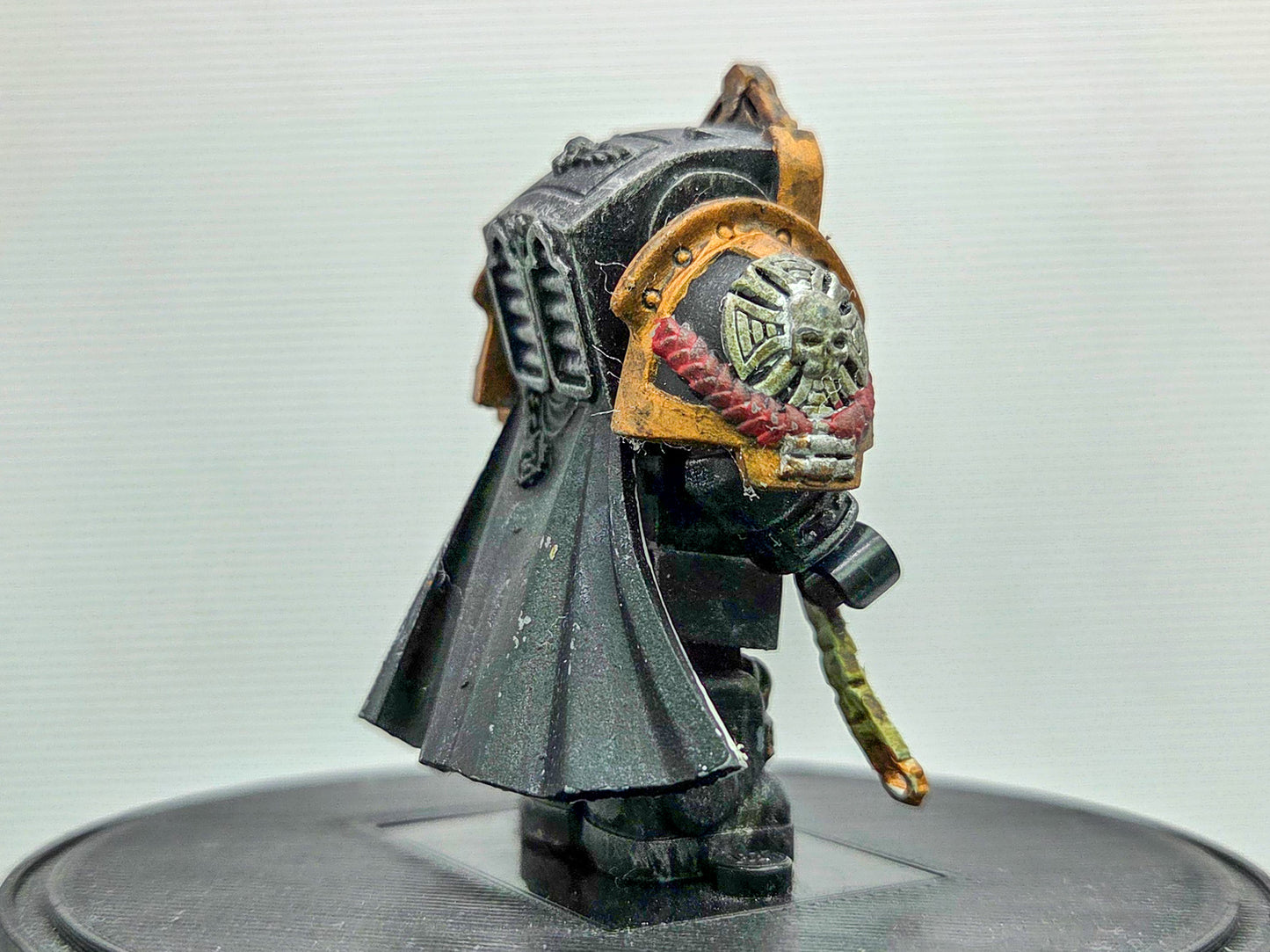 Custom 3D printed space warrior librarian!