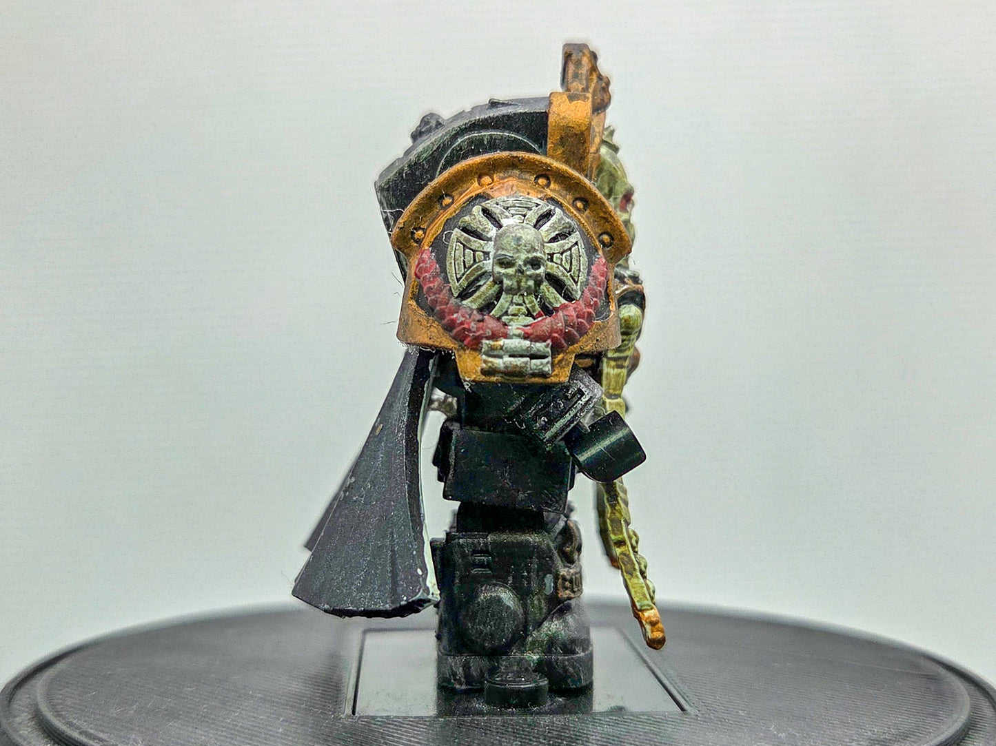Custom 3D printed space warrior librarian!