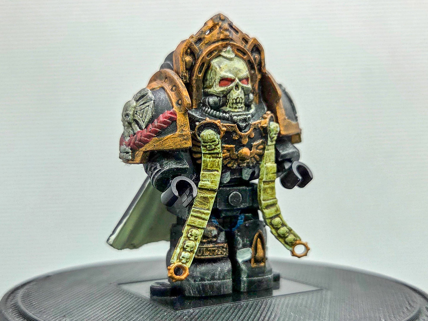 Custom 3D printed space warrior librarian!